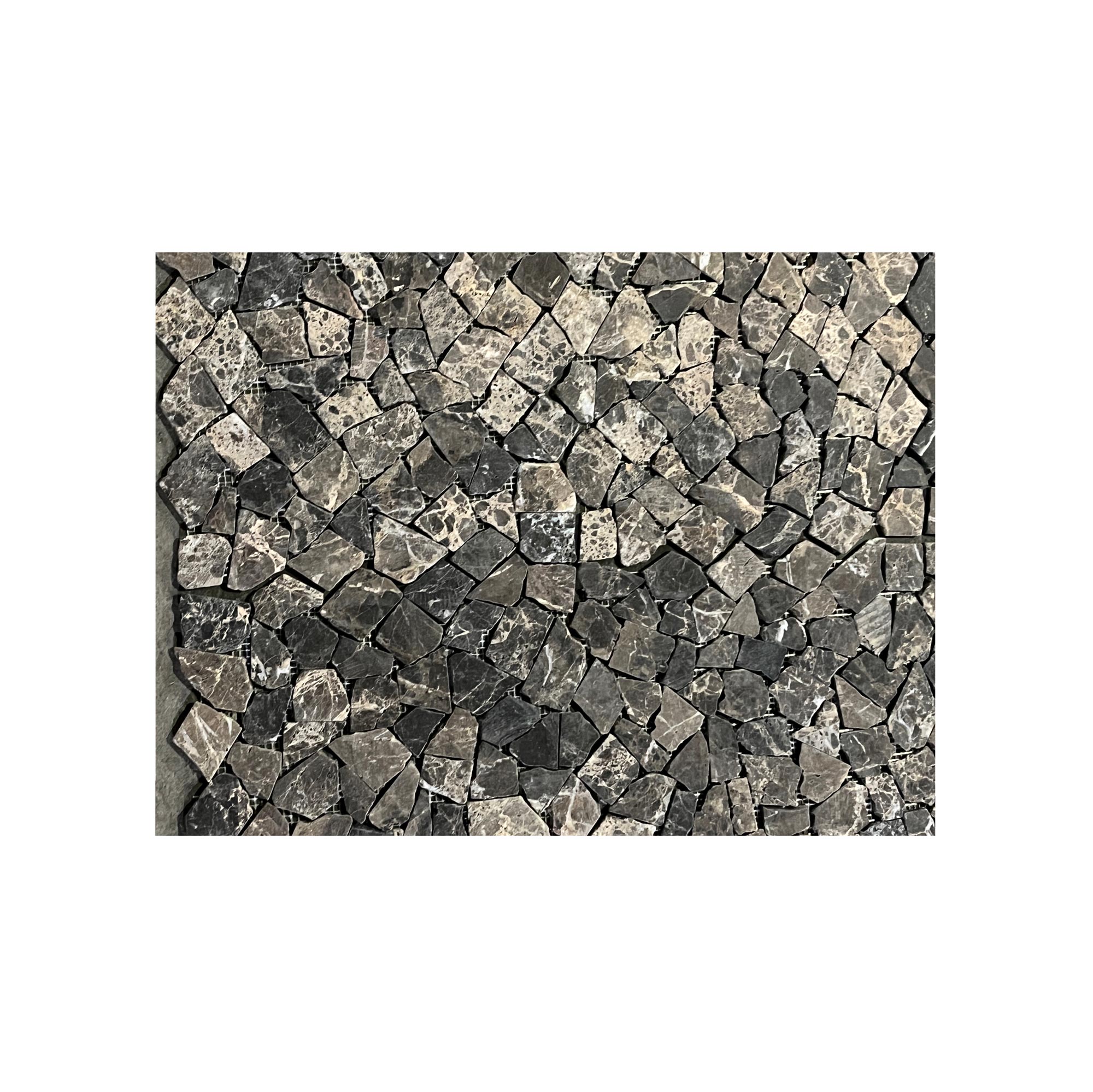 Naturstein Mosaik, dunkelgrau, 30,5 cm x 30,5 cm, 1 m² günstig bestellen