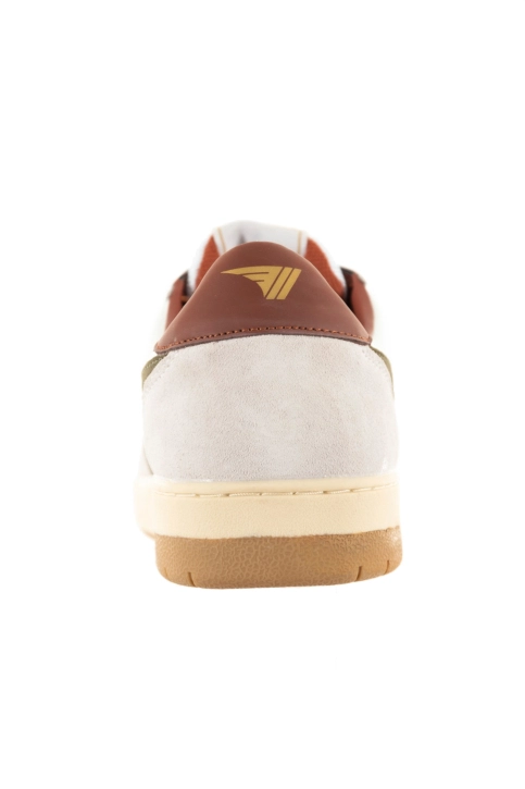 Baskets basses gola hawk white/khaki/rust