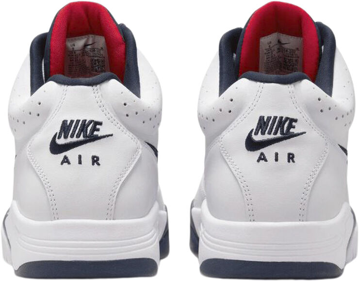 Nike air flight lite mid White/midnight navy-university