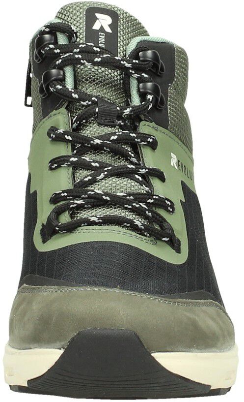 Rieker Veterschoenen Hoog groen