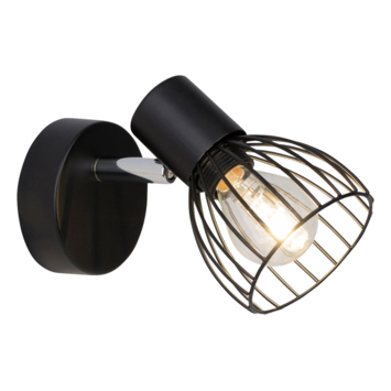 Brilliant wandspot Blacky 1-lichts