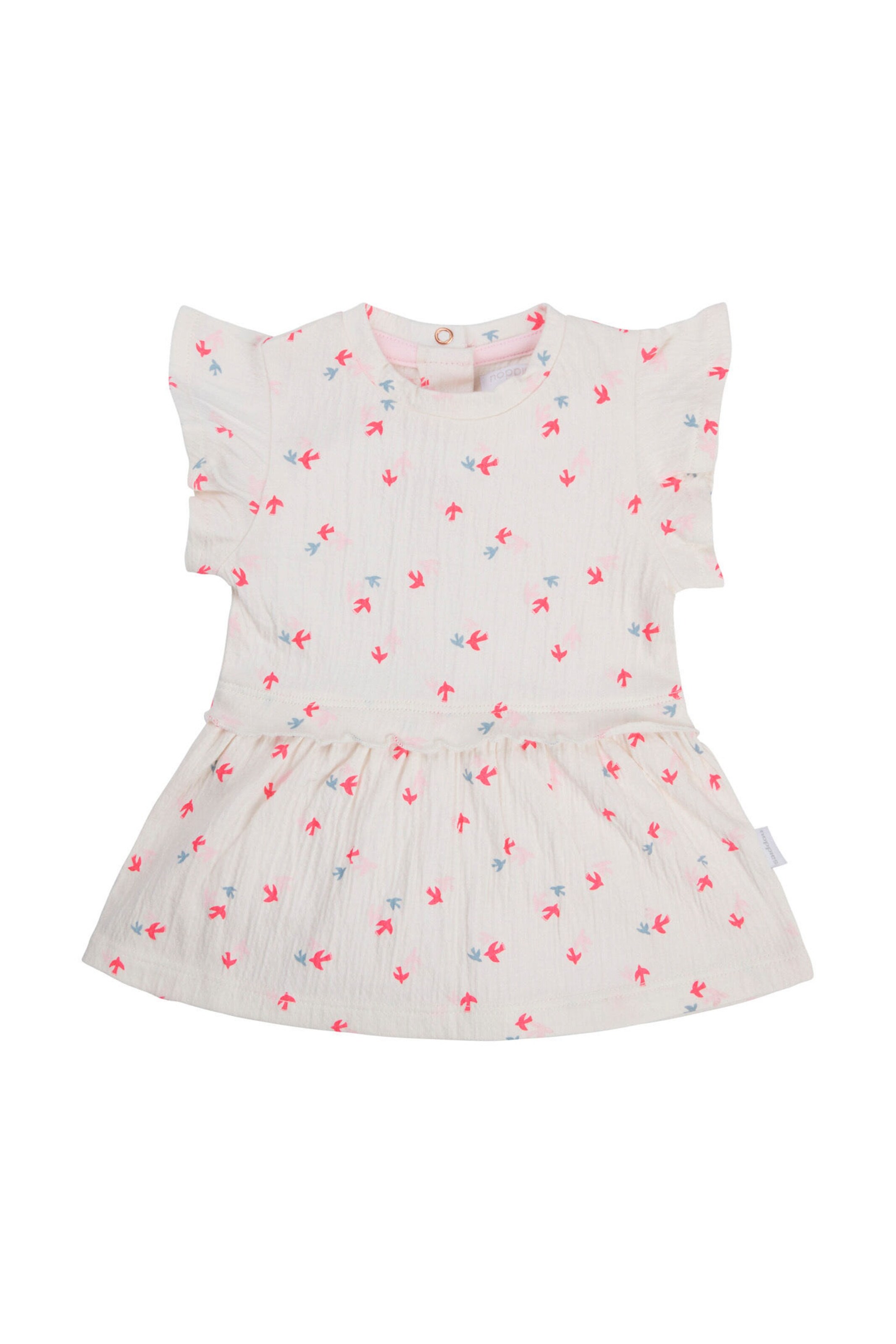 Noppies Baby Kleid Minden Animals pattern Off white