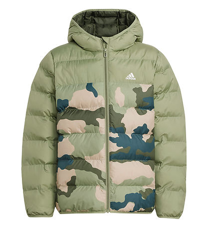 adidas Performance Dynejakke -  Grøn m. Camouflage