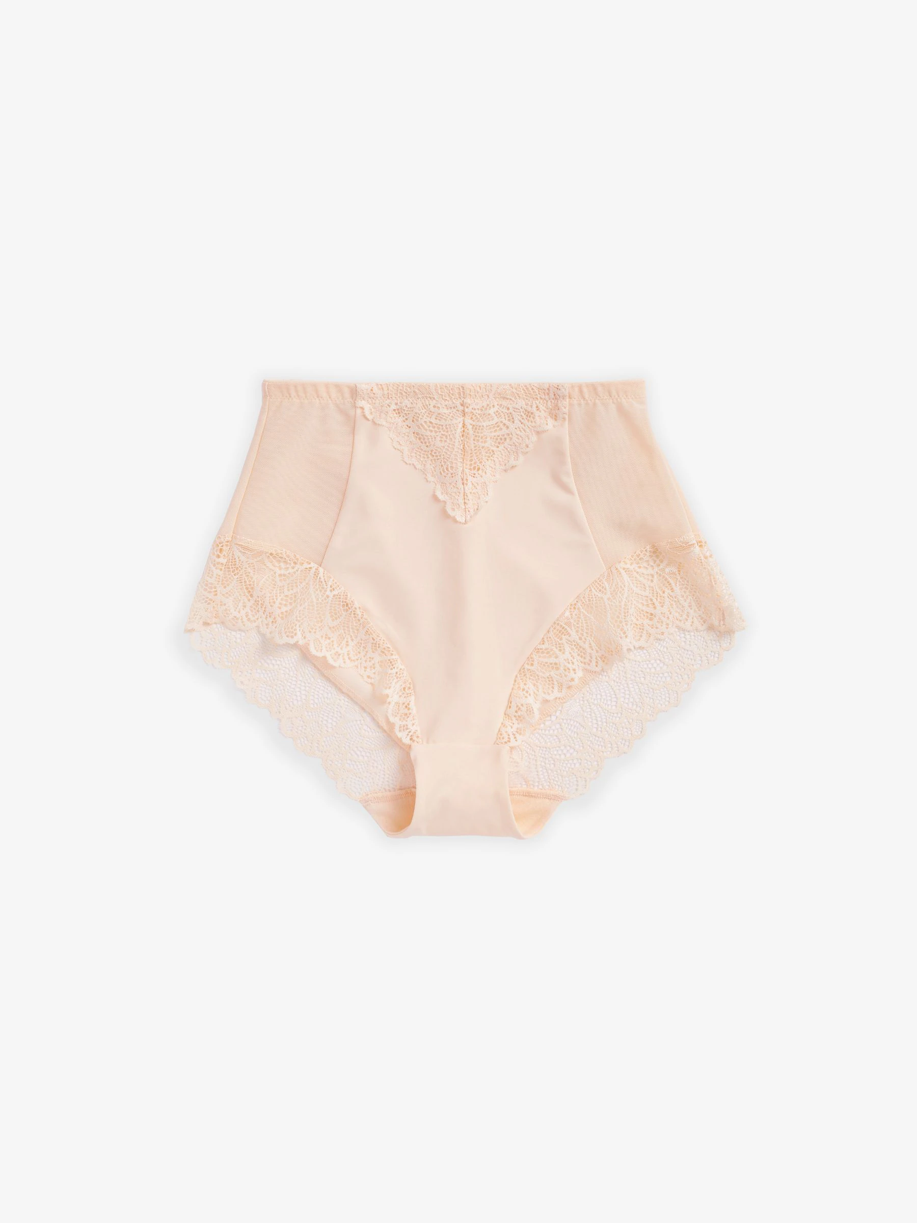 Pastelroze nude - Vormende slip met stevige buikcorrectie