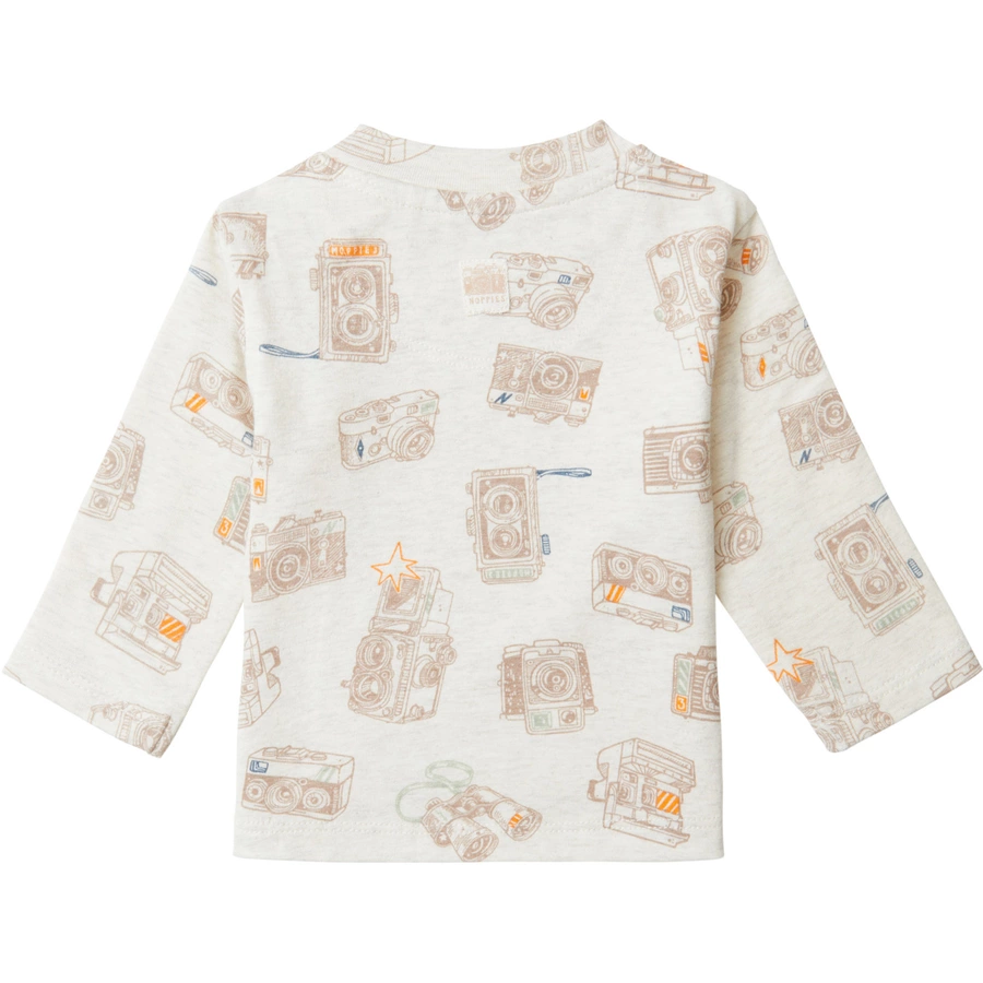 Noppies Langarmshirt Baxton Oatmeal