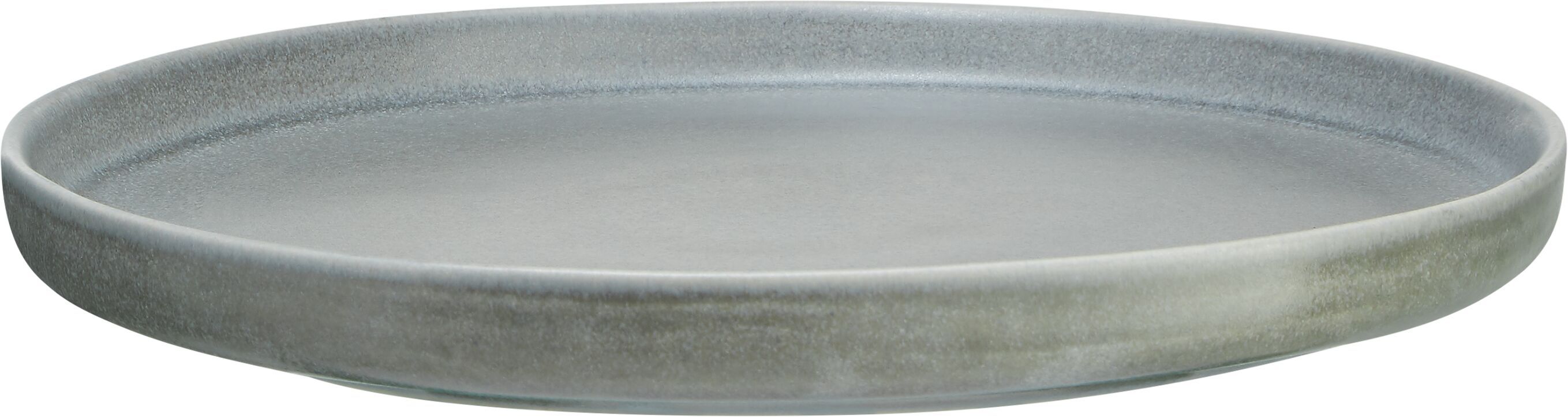 ALCOA Dessertteller - Grau / H: 2.0 cm