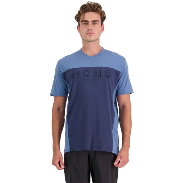 Maillot VTT MONS ROYALE REDWOOD ENDURO VT NMOL BLUE SLATE/MIDNIGHT