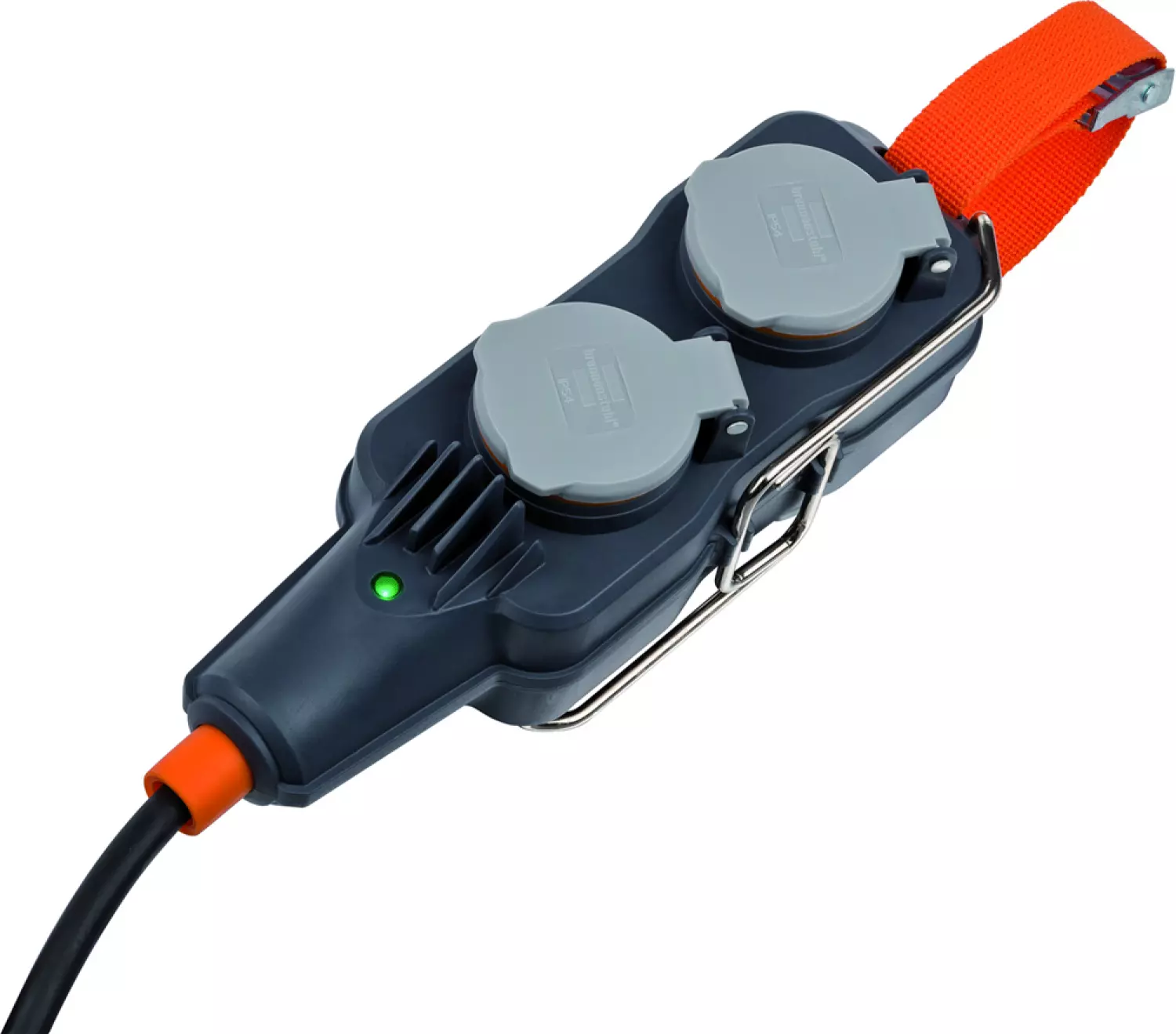 ProfessionalLINE 9161150160 Powerblock met verlengkabel - 4x - IP54 - H07RN-F3G1,5 - 15m - Zwart