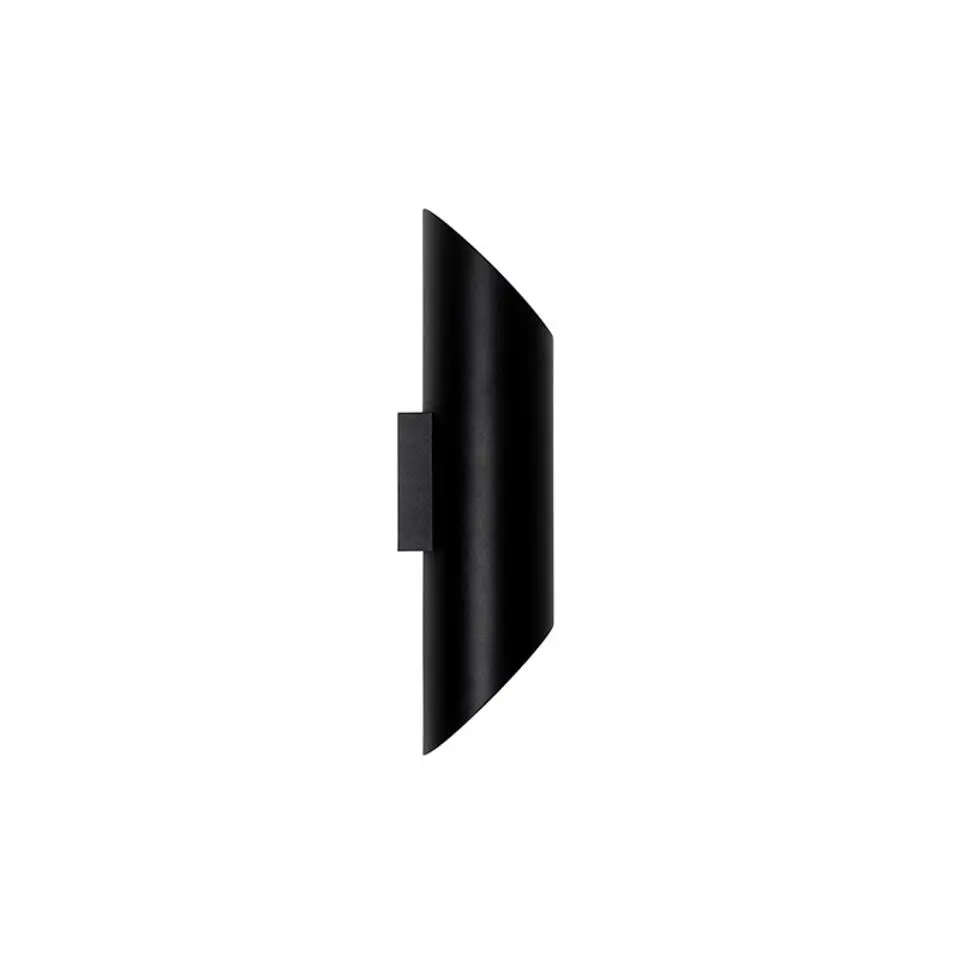 Qazqa wandlampen organa zwart gu10