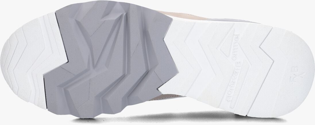 witte floris van bommel lage sneakers sfm-10135 de zager