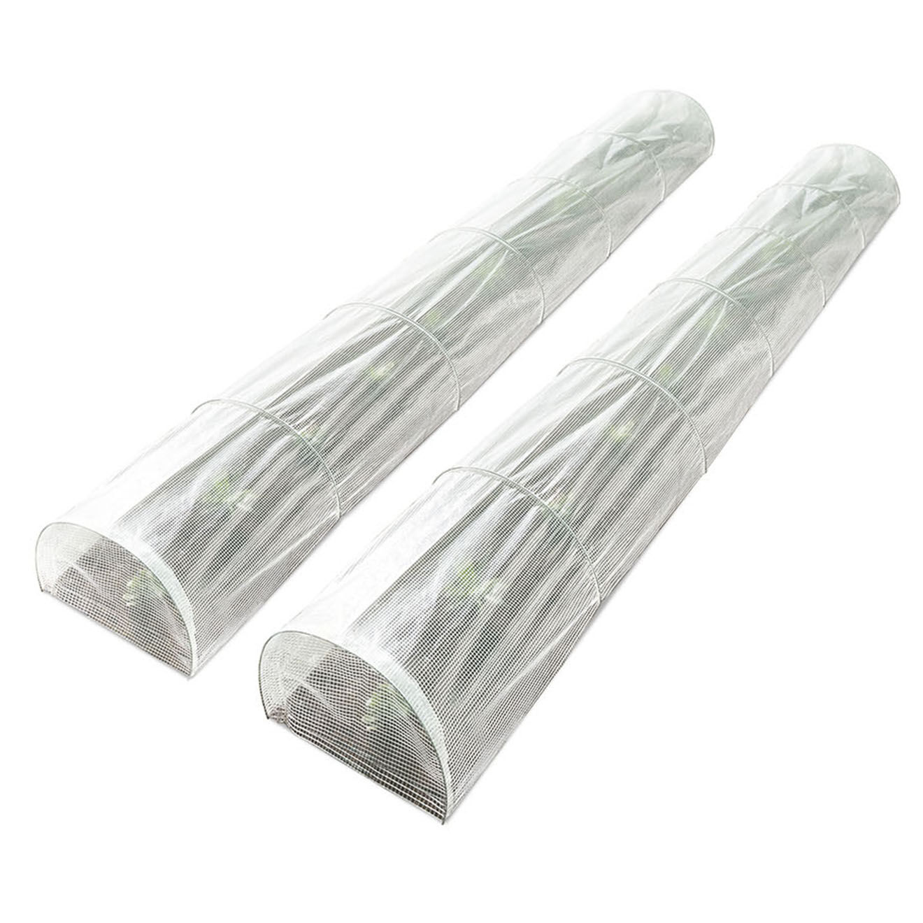 Pratik Garden 2 Tunnels d'hivernage transparents -  400x60x40 cm