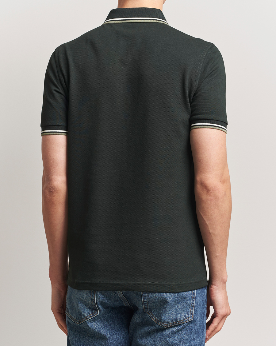 Fred Perry Twin Tipped Polo Shirt Night Green