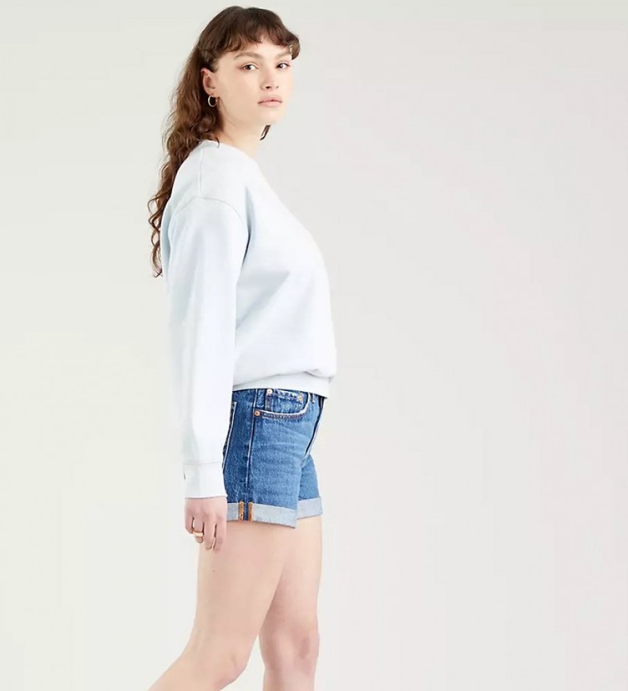 Shorts Levi's Rolled 501 Azul