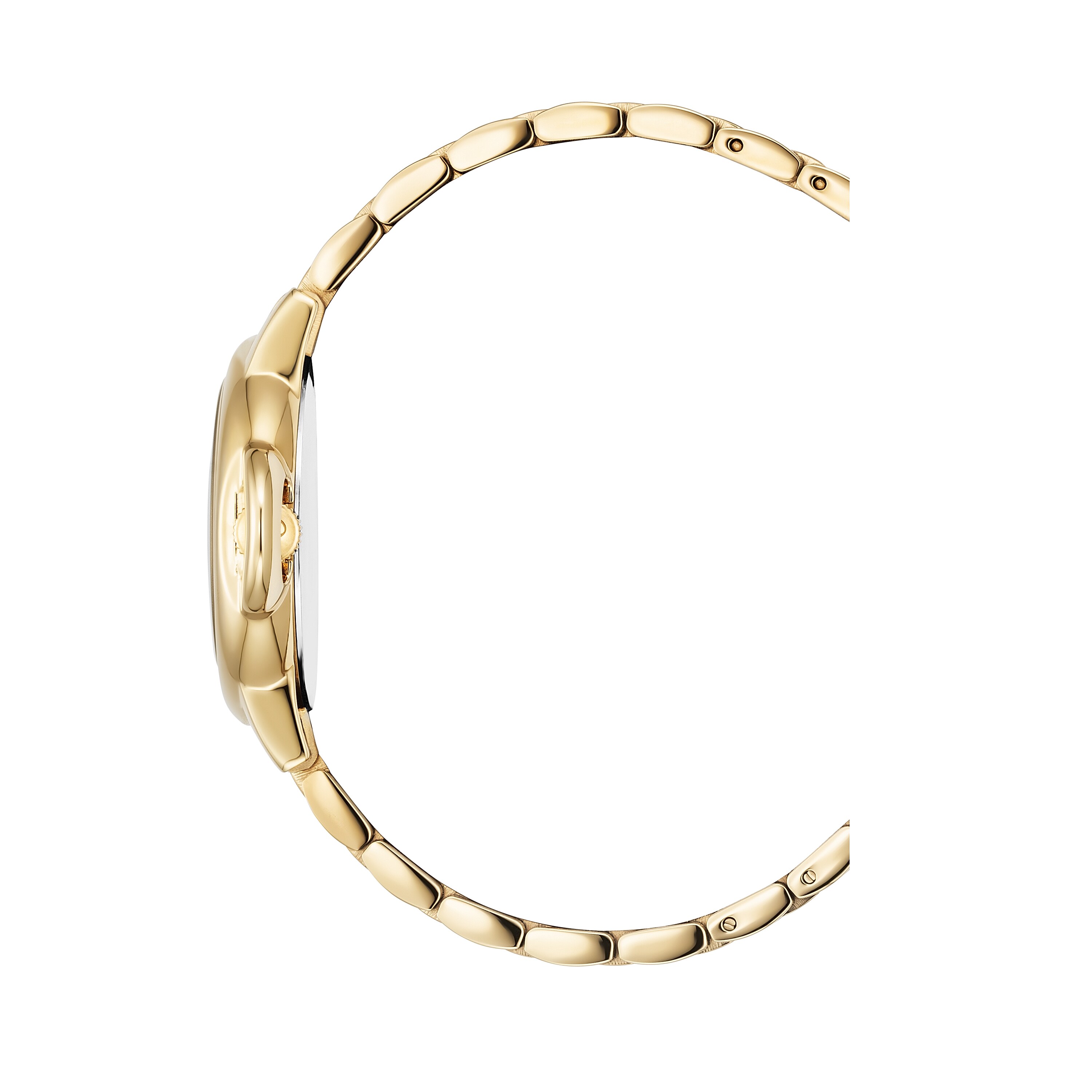 Jacques du Manoir Damen Armbanduhr Grace Edelstahl Gold platiert Quartz JWL02504
