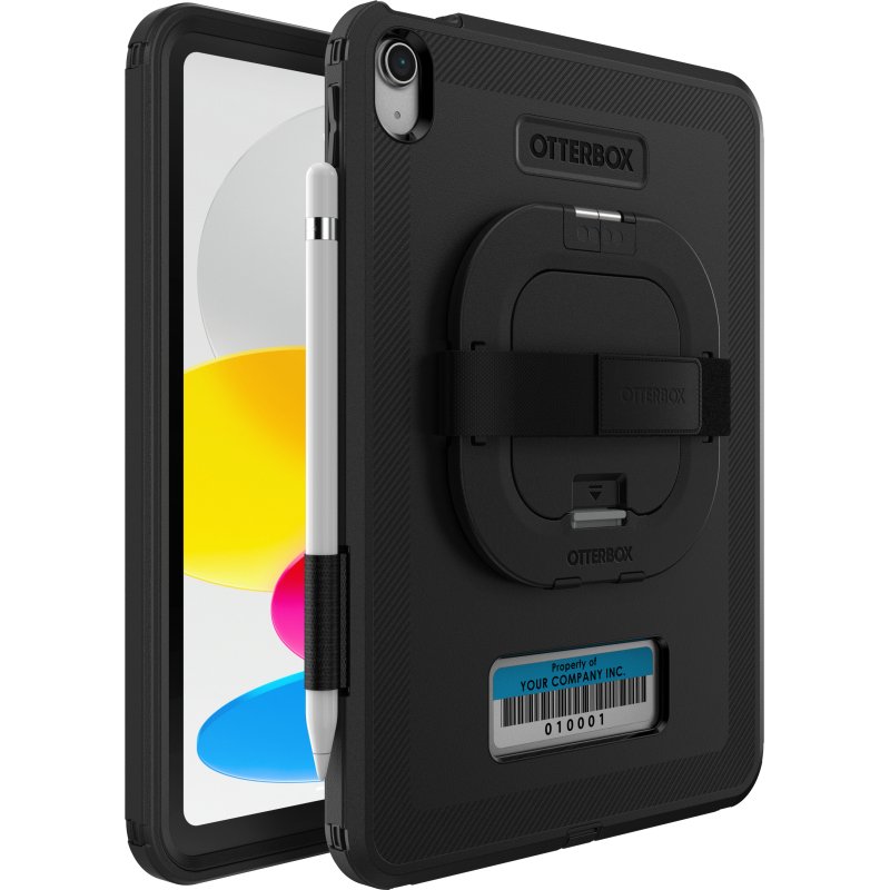 OtterBox Defender Kickstand w/Handstrap Series pour Apple iPad 10th - produits livrés sans emballage