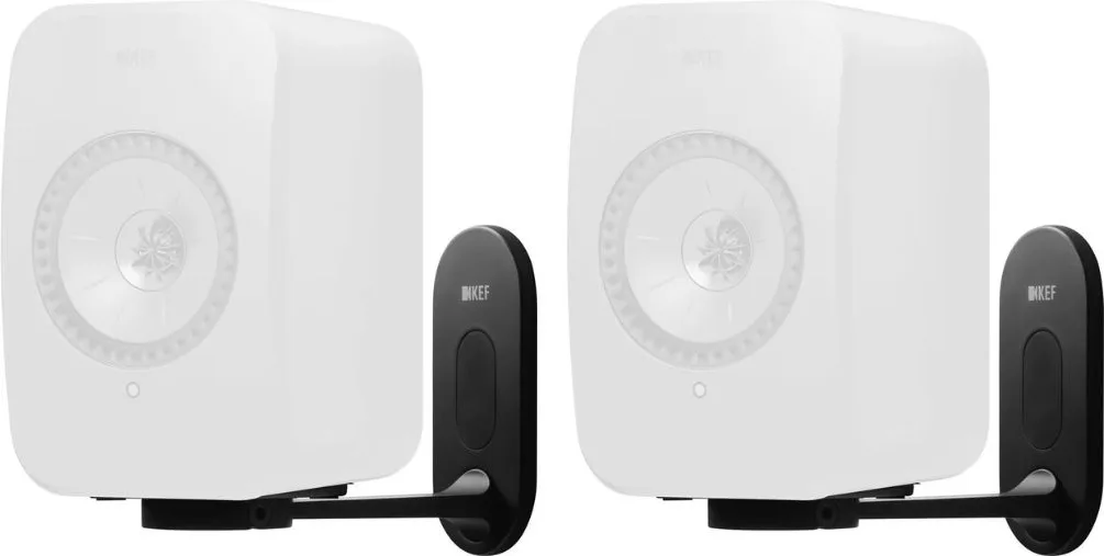 KEF B1 Noir (la paire) Supports pour enceintes