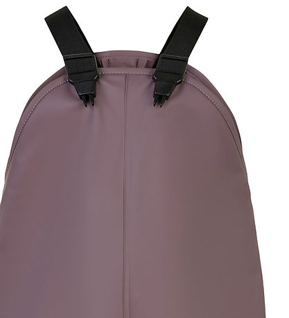 CeLaVi Regenhose m. Träger/Fleece - Recycelt PU - Mondlandschaft