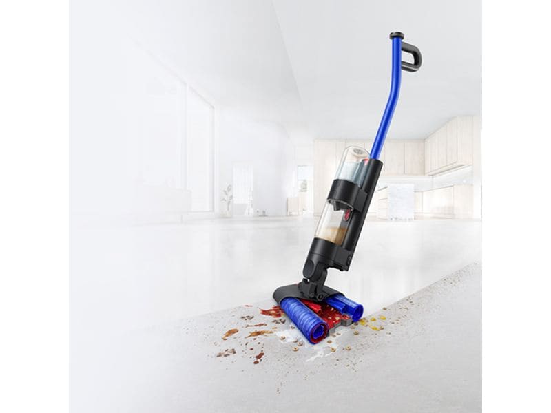 Dyson Akku-Stielsauger Wash G1 Blau Wischsauger für die Reinigung von Hartböden