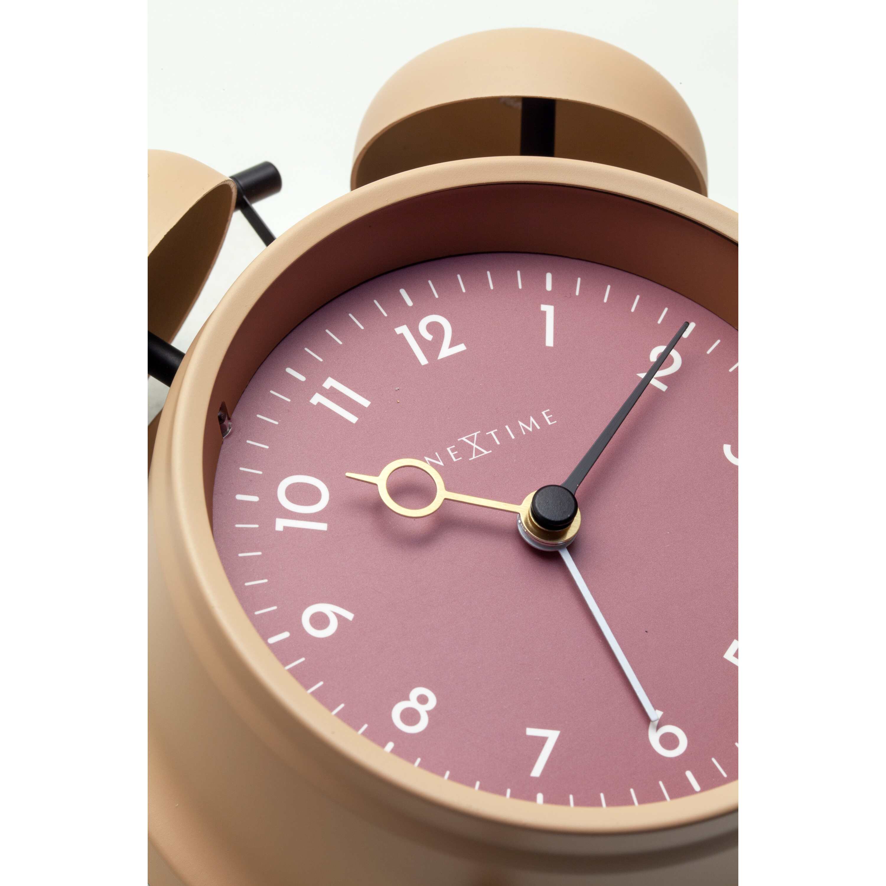 NeXtime - Tafelwekker 12 x 14 x 6cm-Metaal-NeXtime Golden Hour