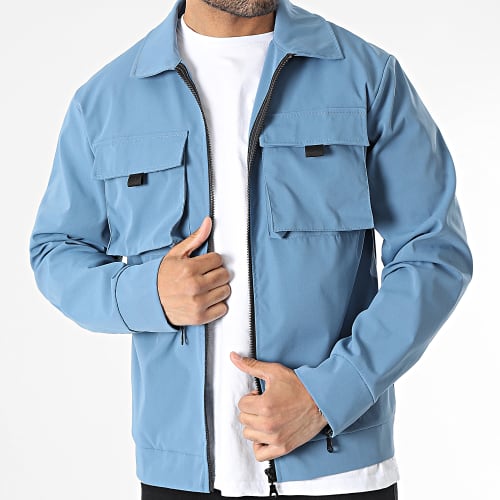 Veste Zippée Bleu