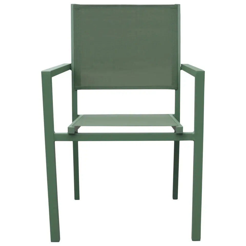 Happy Garden Stoel - Groen - Aluminium