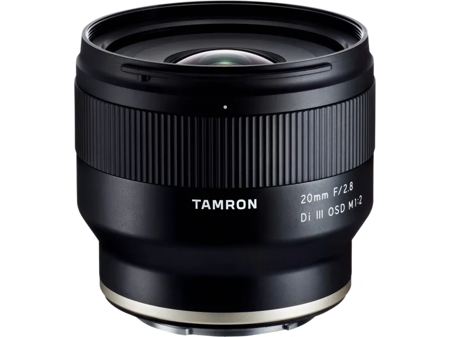 Tamron F050 - Vidvinkel objektiv - 20 mm - f/2.8 Di III OSD M1:2 - Sony E-mount - for Sony Cinema Line; a VLOGCAM; a1; a1 II; a6700; a7 IV; a7C; a7C II; a7CR; a7R V; a9 III