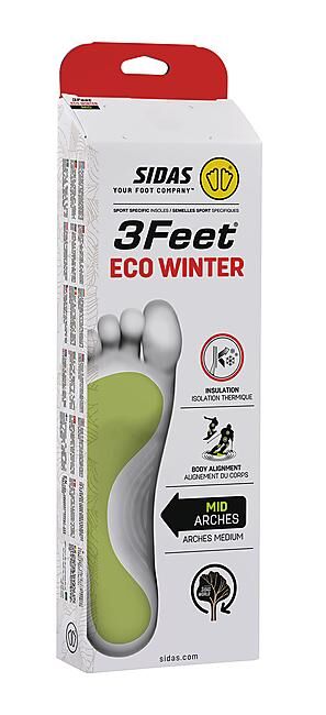 SIDAS - SEMELLES 3 FEET ECO WINTER MID