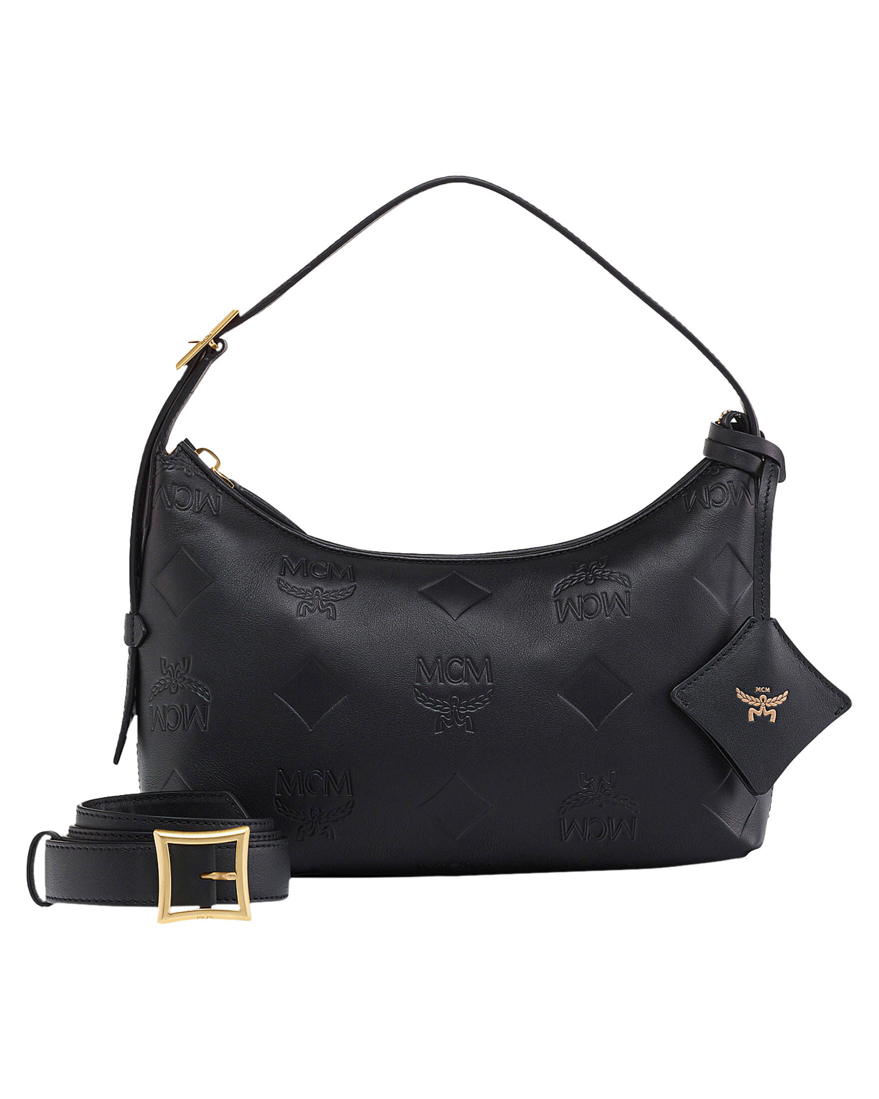 MCM| Damen Schultertasche SMALL AREN HOBO
