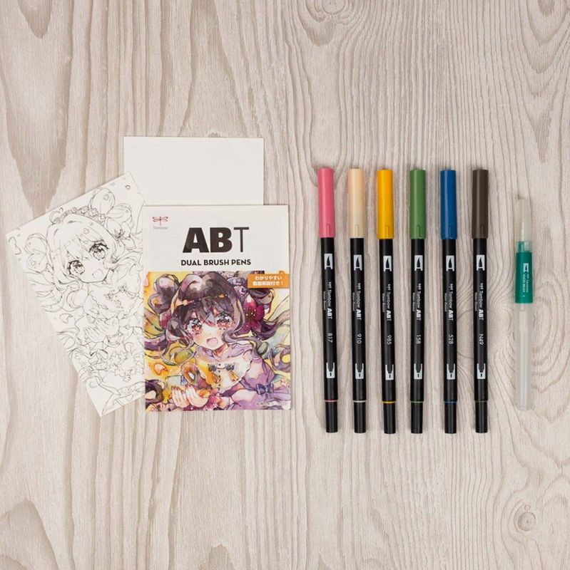 Tombow - Kachō fūgetsu - Tekendoos - Kleurenset - 40 Stuks