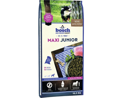 Bosch Maxi Junior droog hondenvoer 15 kg