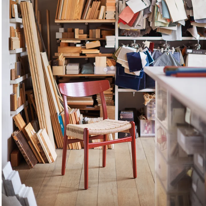 Carl Hansen - CH23 Chair Stuhl, Eiche geölt / Naturgeflecht