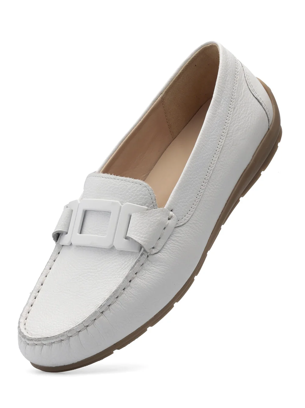 Slipper Alabama weiss