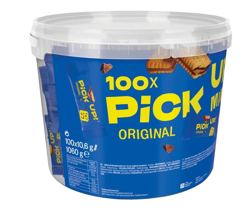 Leibniz Pick Up! minis Choco 100x10,6g=1060g MHD:1.12.25