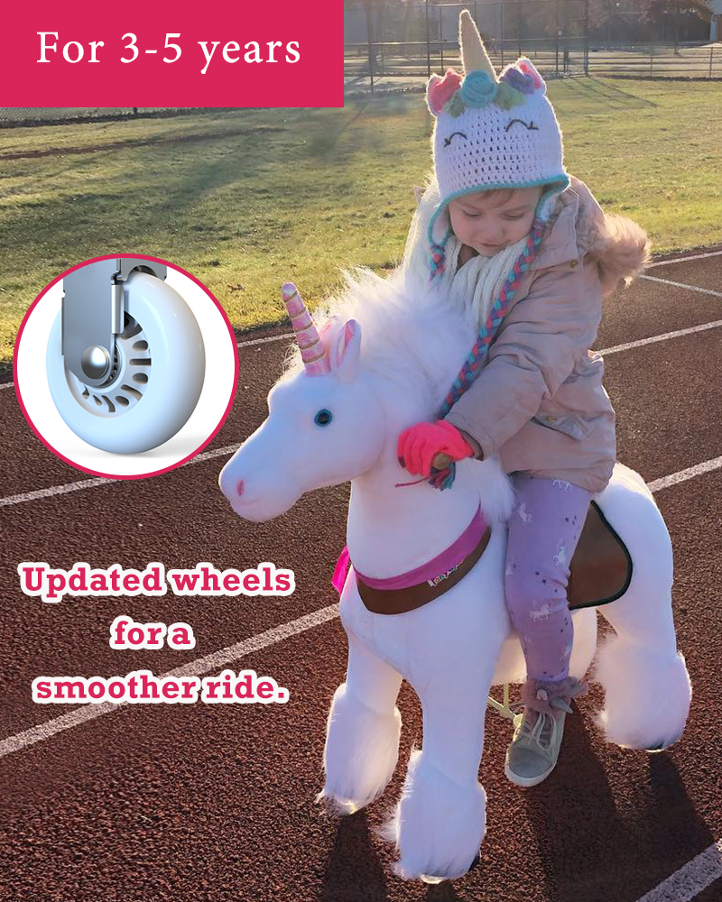 Licorne blanche à monter petit modèle pour 3 à 5 ans