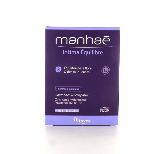 Manhaé Intima Équilibre flore intime - Probiotique vaginal