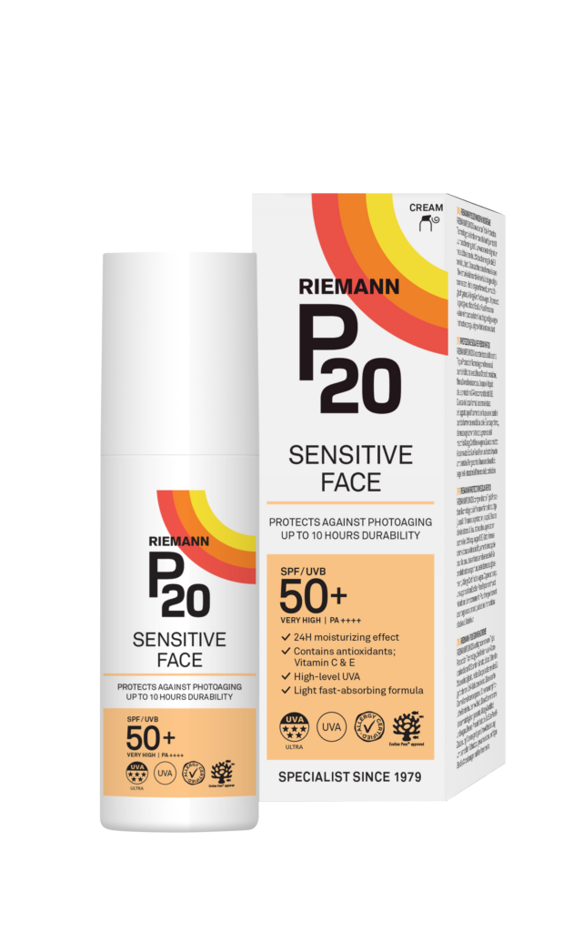 P20 Sun Cream Sensitive Face SPF50+