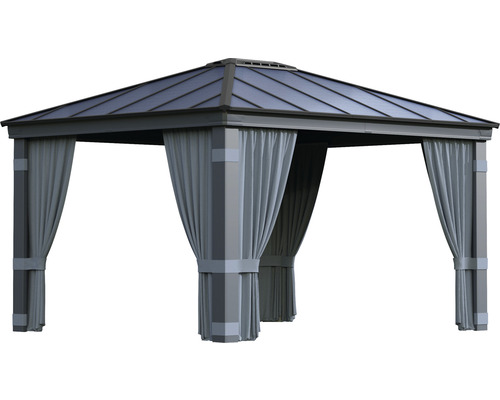 Palram zijpanelen – Canopia Dallas 4300 grijs