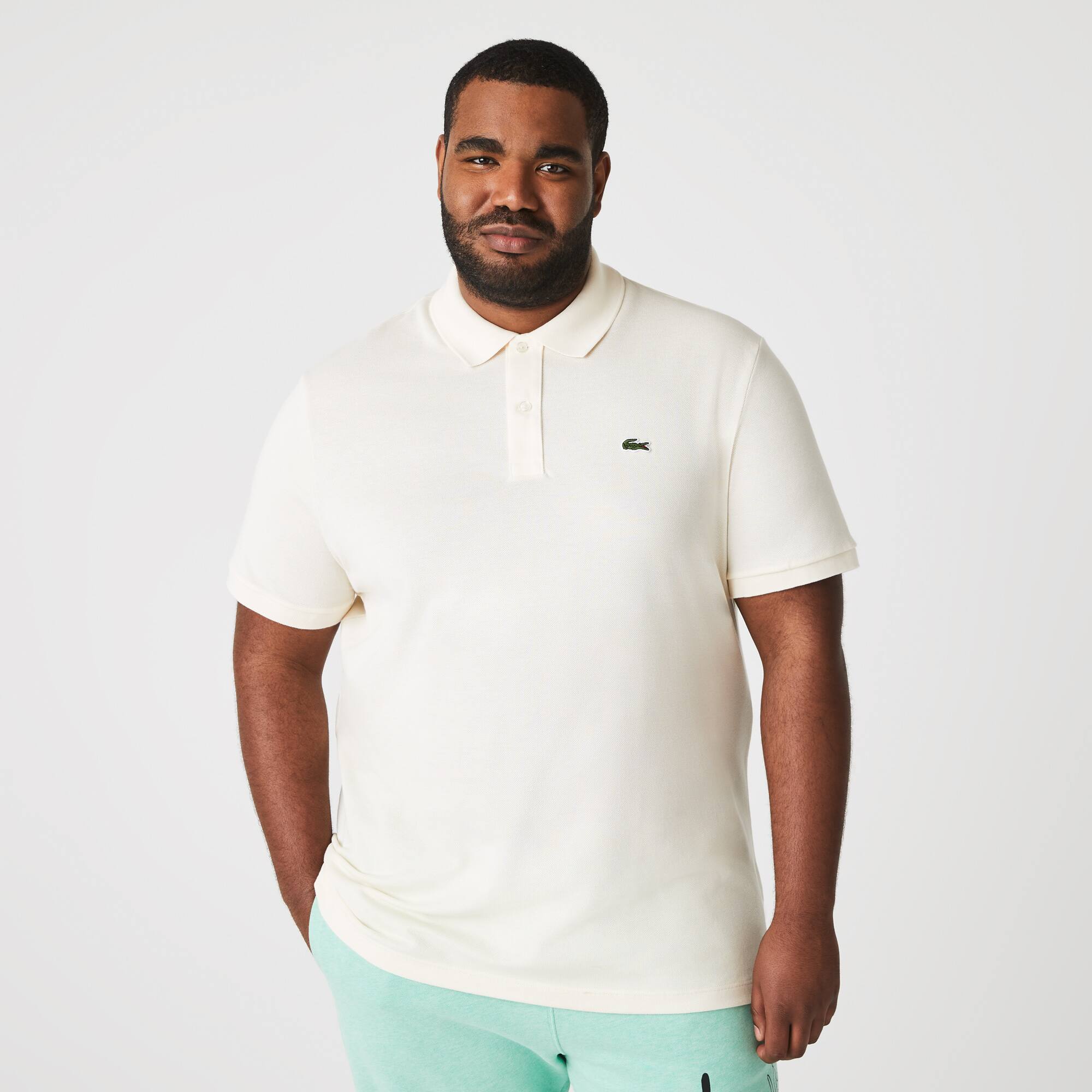 Original L.12.12 Poloshirt aus Petit Piqué Kurze Ärmel - Weiss - Lacoste - Herren