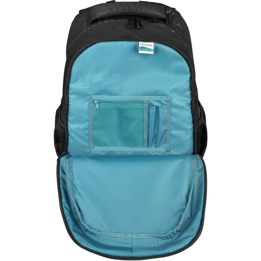 neoxx Fly Schulrucksack Lost in Black