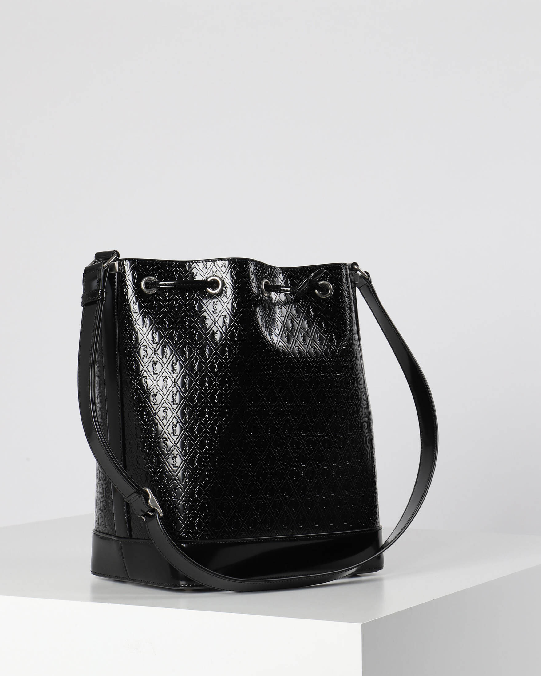 Saint Laurent| Damen Umhängetasche LE SEAU Beuteltasche aus Leder