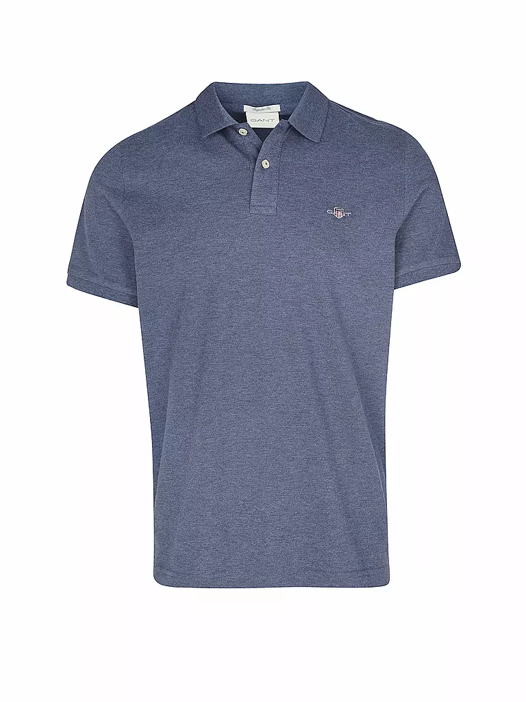 GANT Poloshirt Regular Fit blau