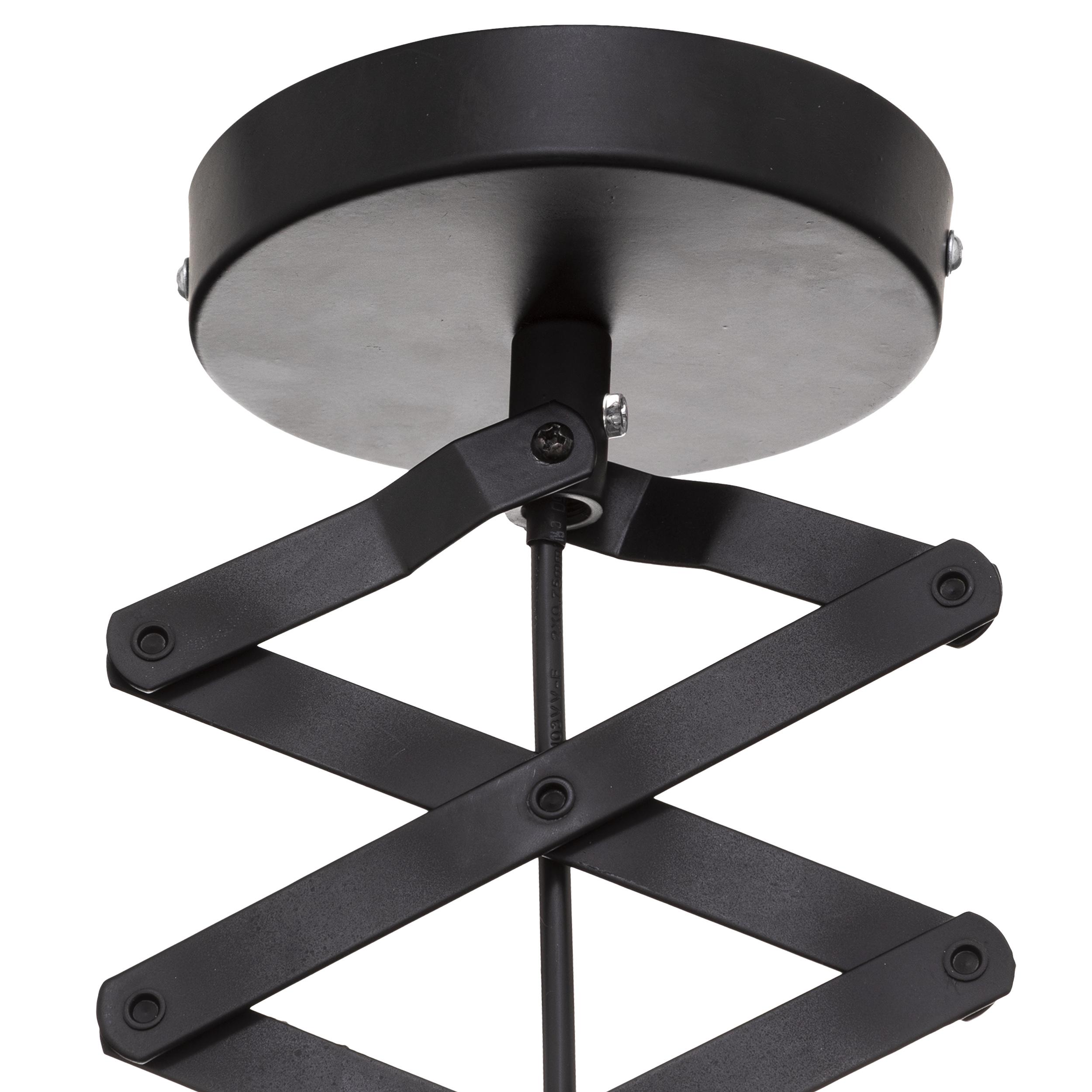 SUSPENSION METAL LAHTI NOIR D.51CM