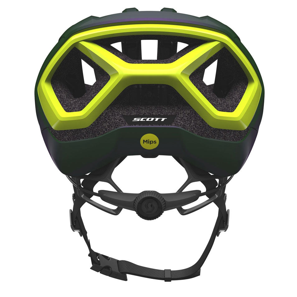 Scott Centric Plus Cykelhjelm Prism Green/Radium Yellow