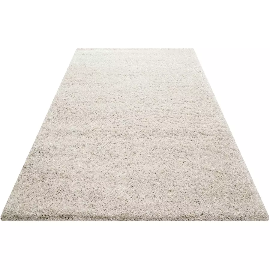 Wecon home basics Hochflorteppich Paula creme beige meliert