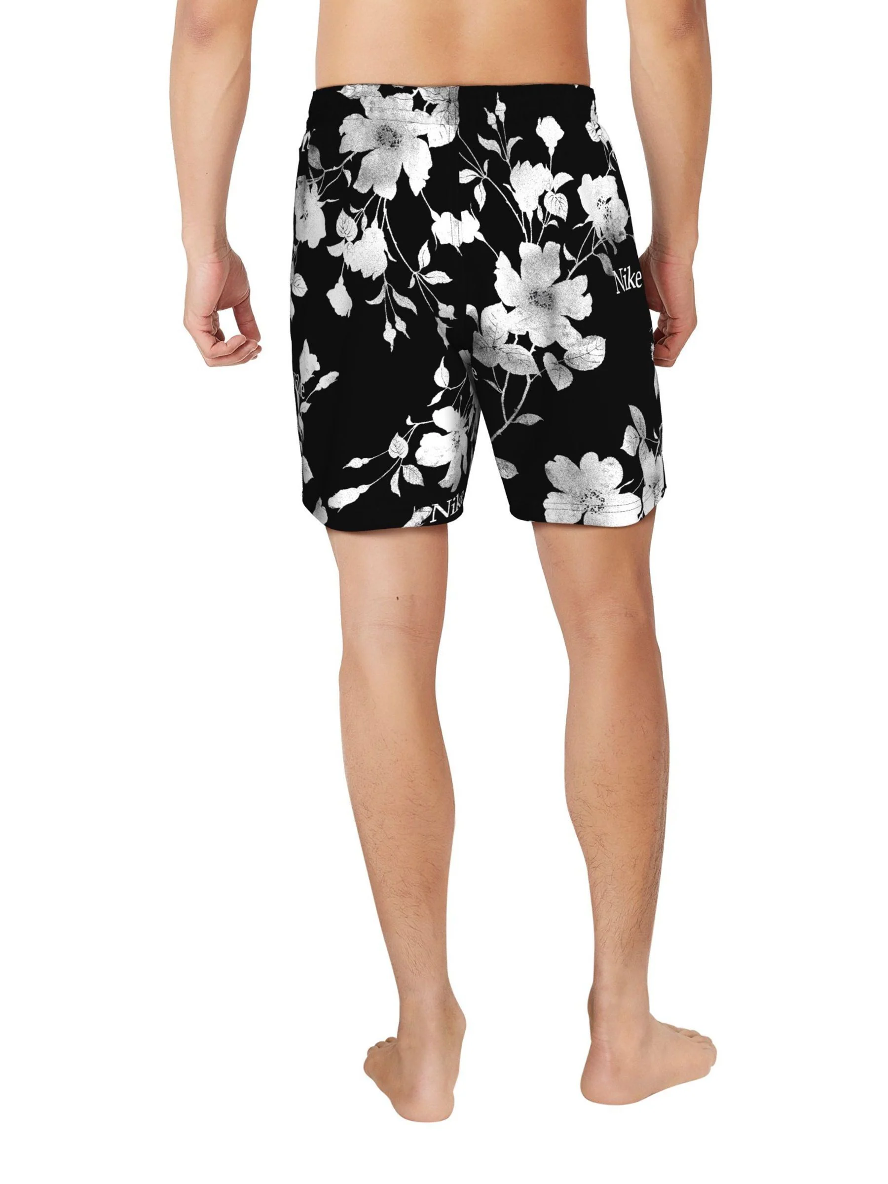 Nike zwemshort van 7 inch met bloemenprint