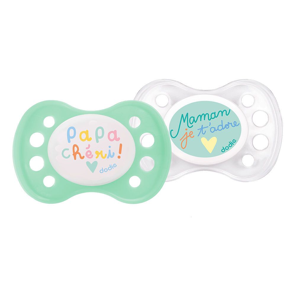 dodie® 2 anatomische Schnuller 0-6 Monate