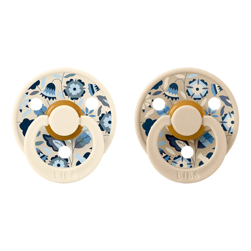 BIBS x Liberty Colour Latex Rund Bobo - Ivory Mix - flere størrelser