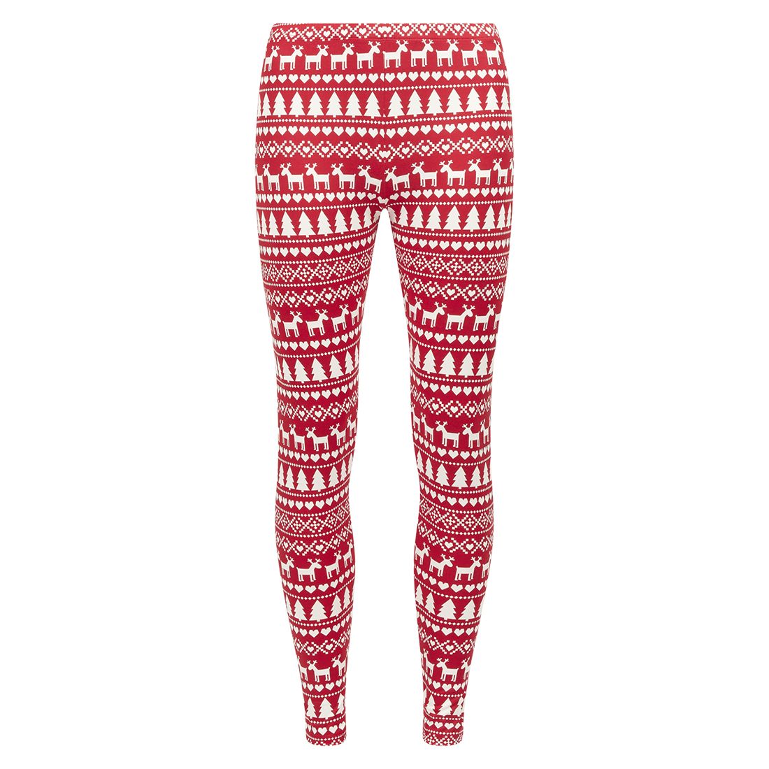 Leggings med julemønster