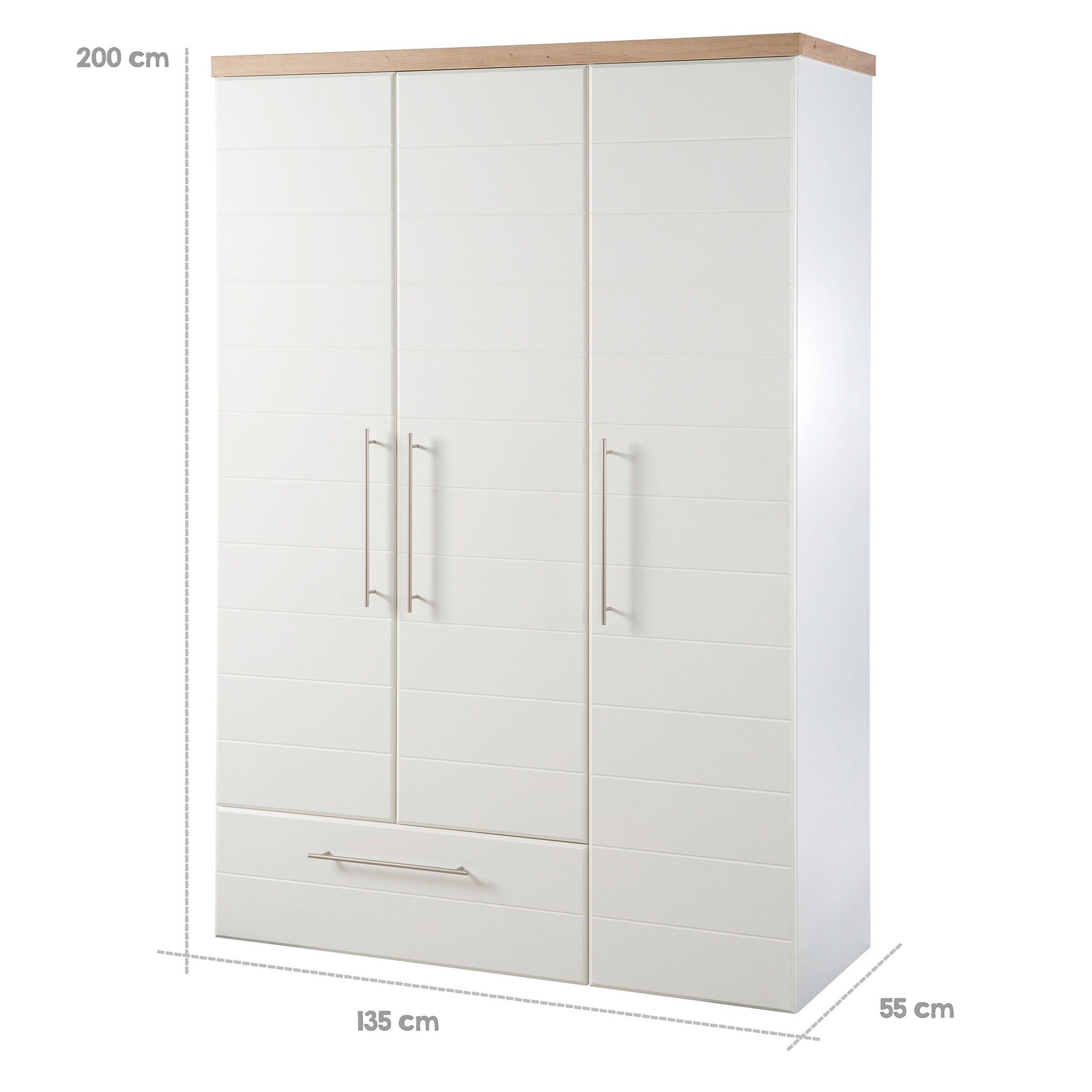 roba Kleiderschrank 3-türig Nele