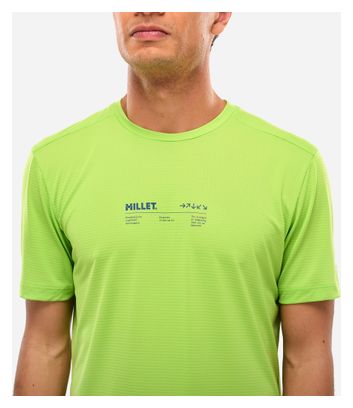 T-shirt Millet Intense Essential Vert Homme